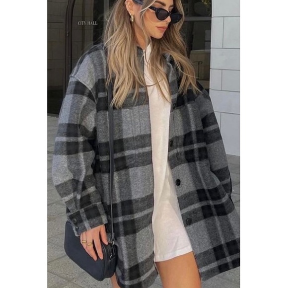 H&M shirt jacket shacket - Picture 3 of 15